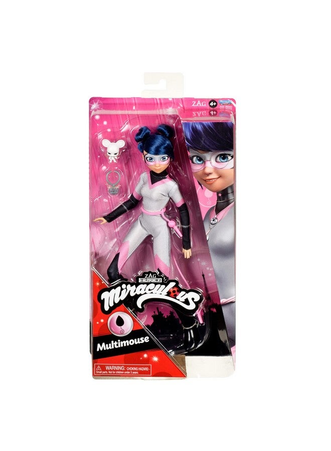 Ladybug And Cat Noir Toys Multimouse Fashion Doll Articulated 26 Cm Multimouse Doll With Accessories Kwami Bandai Dolls