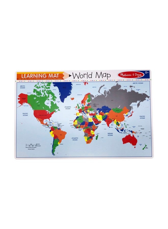 Countries Of The World Write A Mat 1 Ea