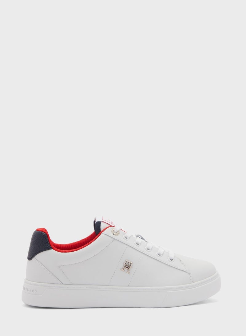 Essential Elevated Court Low Top Sneakers