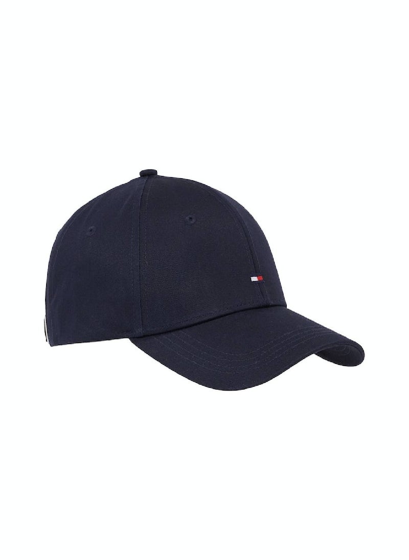 Women's Essential Flag Embroidery Baseball Cap -  Pure organic cotton twill, Blue