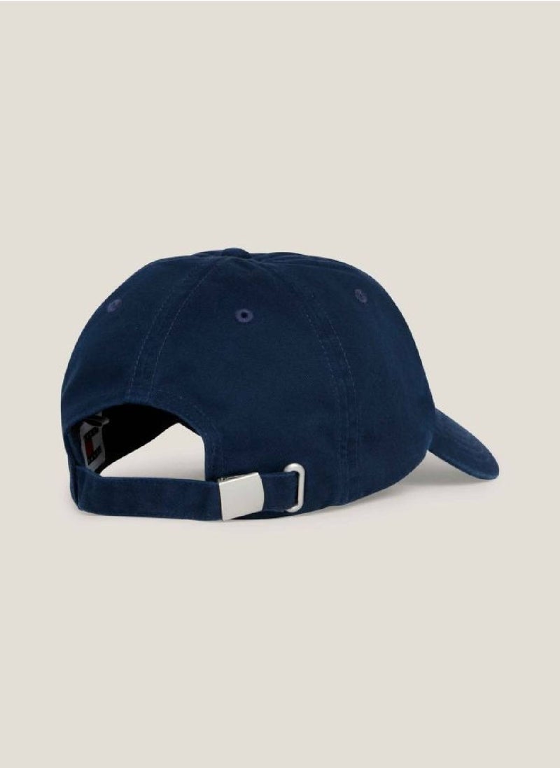 Men's Heritage Badge Baseball Cap -  Pure organic cotton, Navy