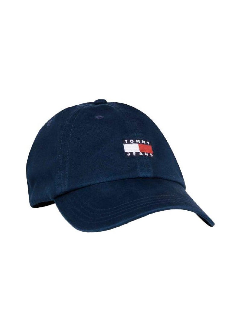 Men's Heritage Badge Baseball Cap -  Pure organic cotton, Navy