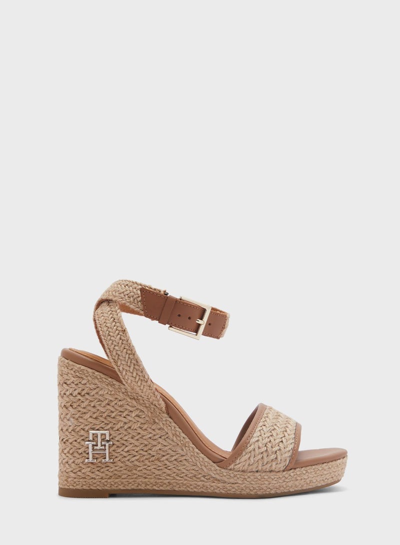 Rope High Wedge Sandals