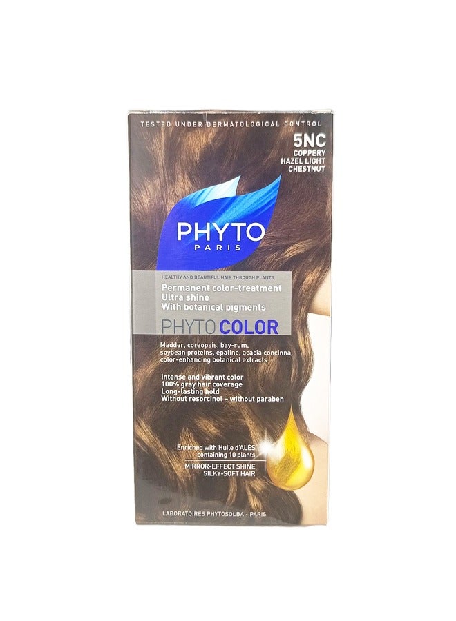 Permanent Color-Treatment Ultra Shine: Intense Coppery Hazel Light Chestnut Hue
