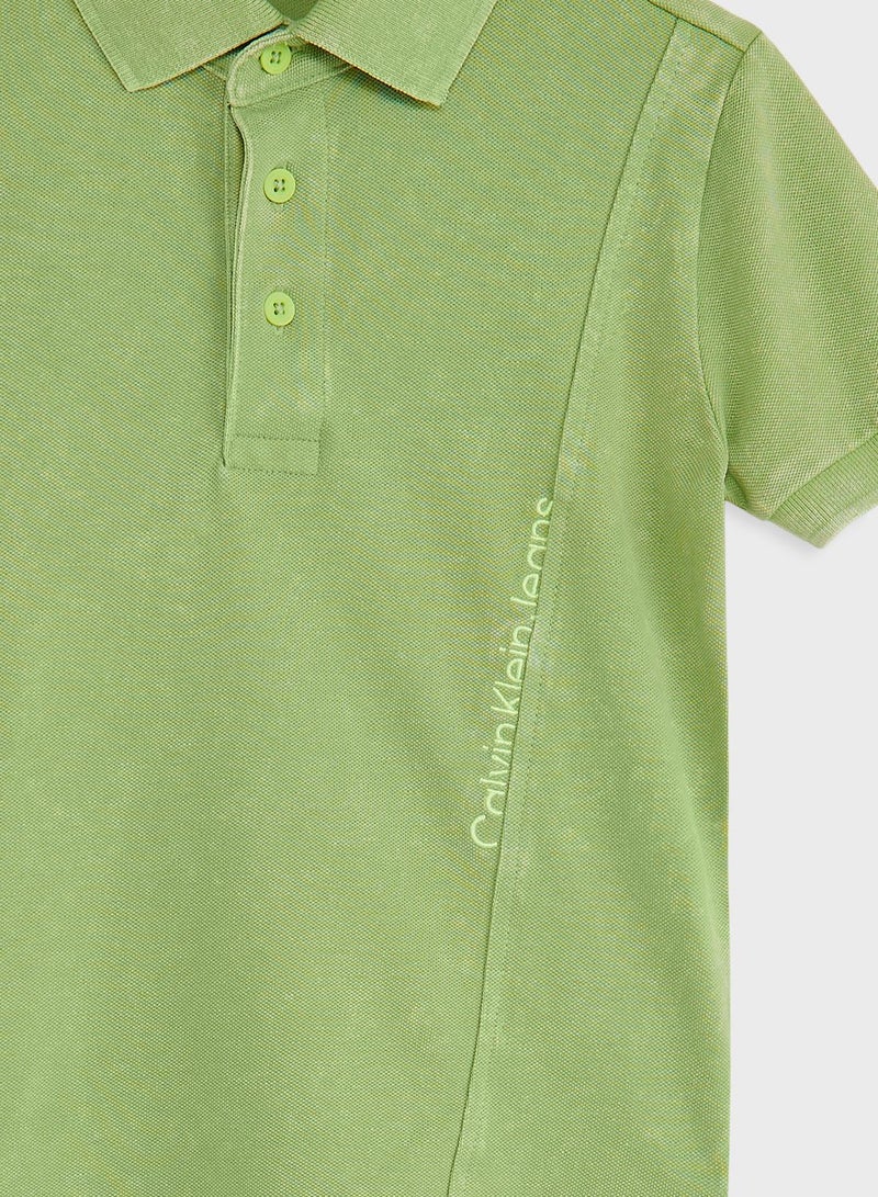 Kids Pique Polo