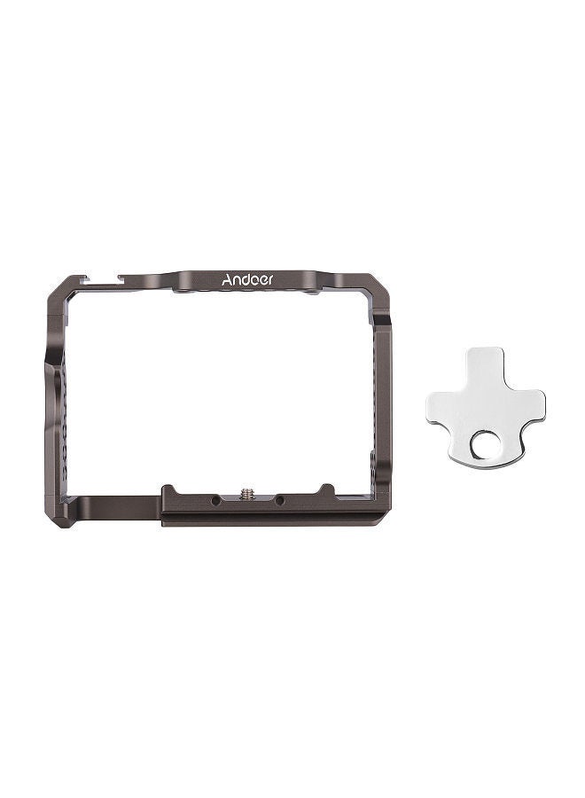 Andoer Aluminum Alloy Camera Cage Video Rig Replacement for Sony A7R III/ A7 II/ A7III