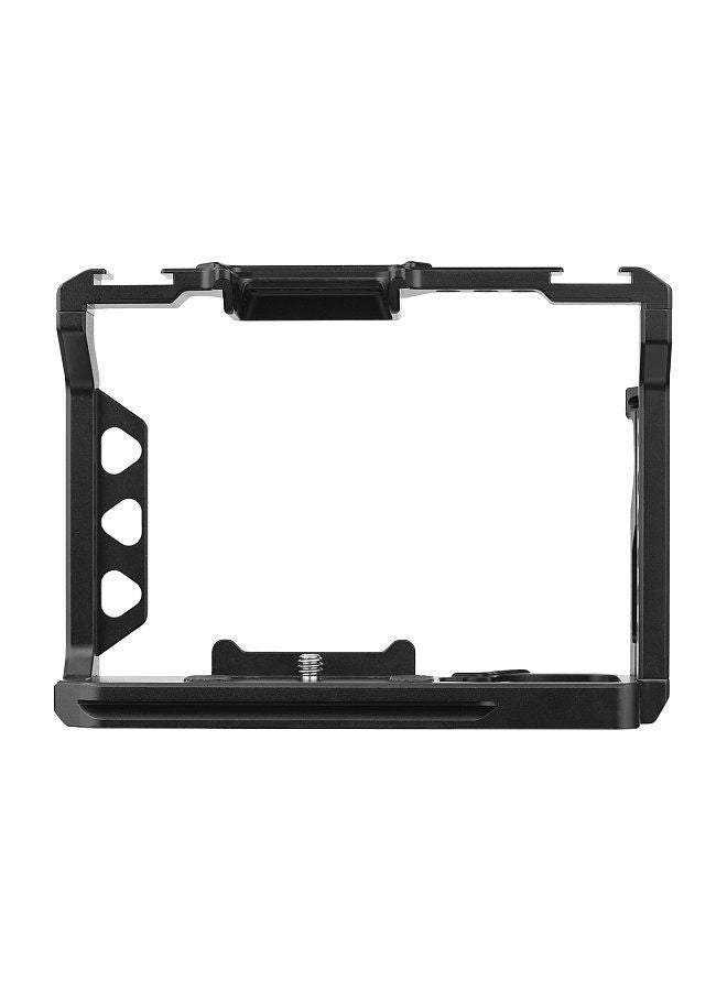 Andoer Aluminum Alloy Camera Cage with 1/4 Inch Screws Holes Cold Shoe Mounts Replacement for Sony A7 IV