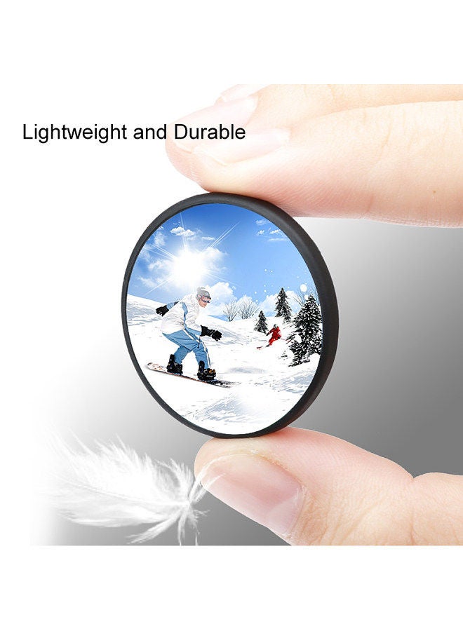 PULUZ 2Pcs/Set Acrylic Protective Lens Frame Cover Compatible with Go-Pro Max Anti-oil Anti-Scratch Lens Protector Camera Accessories