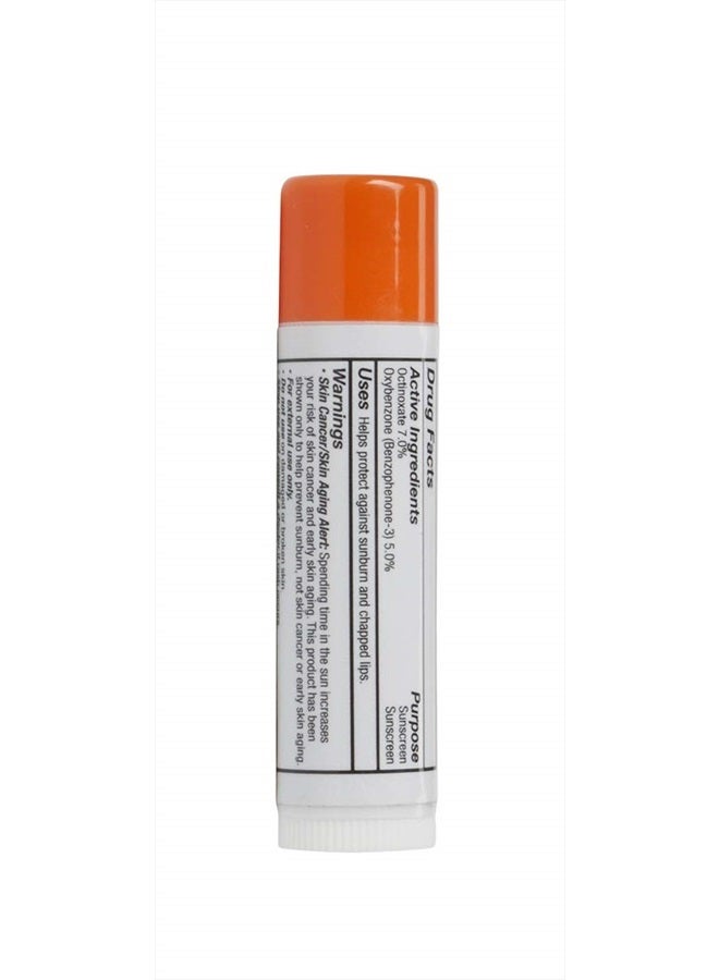 Health Super Lysine+ Coldstick, Tangerine Flavored - Soothes, Moisturizes, Protects Lips, Herbal Lip Balm, Spf 21, 5 Gm