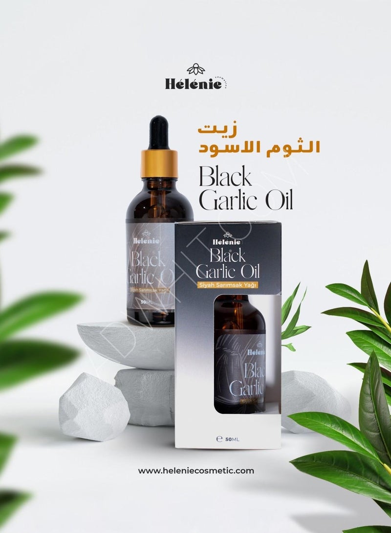 helenie black garlic oil For hair and scalp care