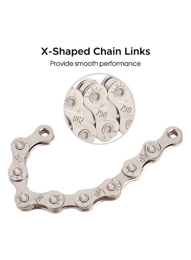 Bicycle Chains 6/7/8/9/10/11/12 Speed Bicycle Chains 116 Links MTB Mountain Bike Chains