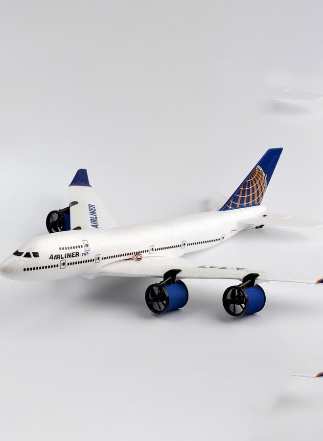 GENERIC RC Boeing 747 Airliner 527mm Wingspan EPP 2.4Ghz 3CH Mini Aircraft Mode 2 Left Hand Throttle RTF Ready to Fly