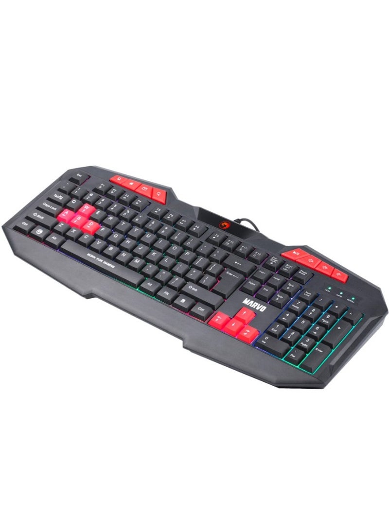 MARVO K602 EN Wired Membrane Keyboard
