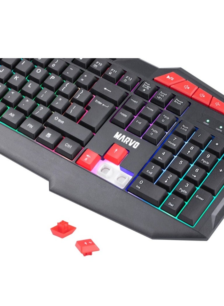MARVO K602 EN Wired Membrane Keyboard