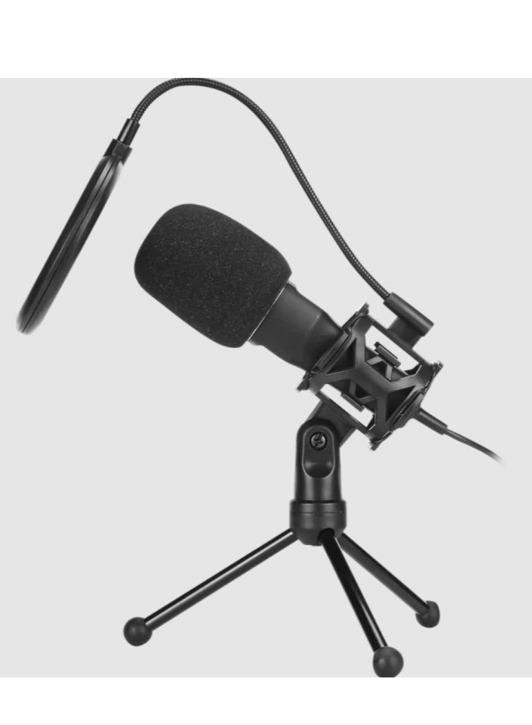 MARVO MIC-03 Wired Condenser USB Gaming Microphone