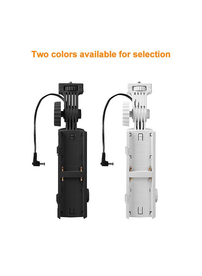 YONGNUO NP-F Battery Handle Power Supply Base Compatible with YONGNUO YNLUX200 LED Video Light