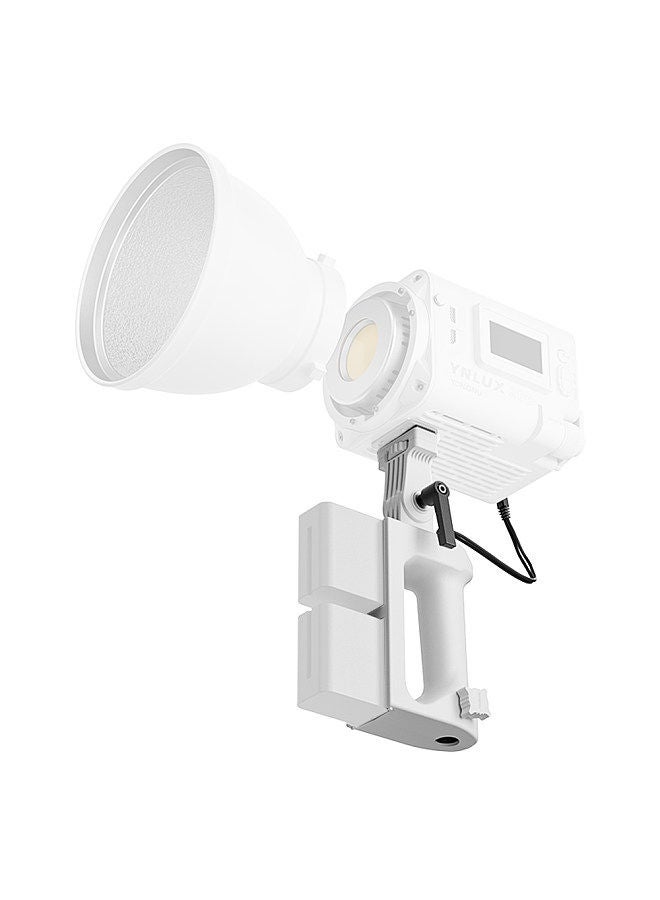 YONGNUO NP-F Battery Handle Power Supply Base Compatible with YONGNUO YNLUX200 LED Video Light