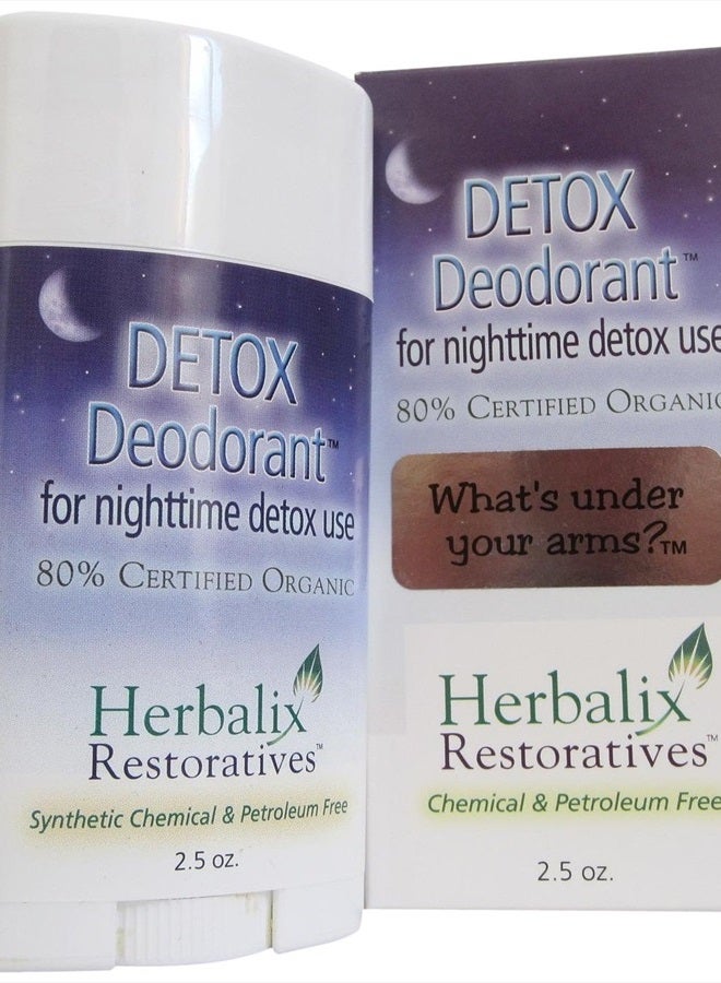 Nighttime Detox Cleansing Deodorant, 2.5 Ounce
