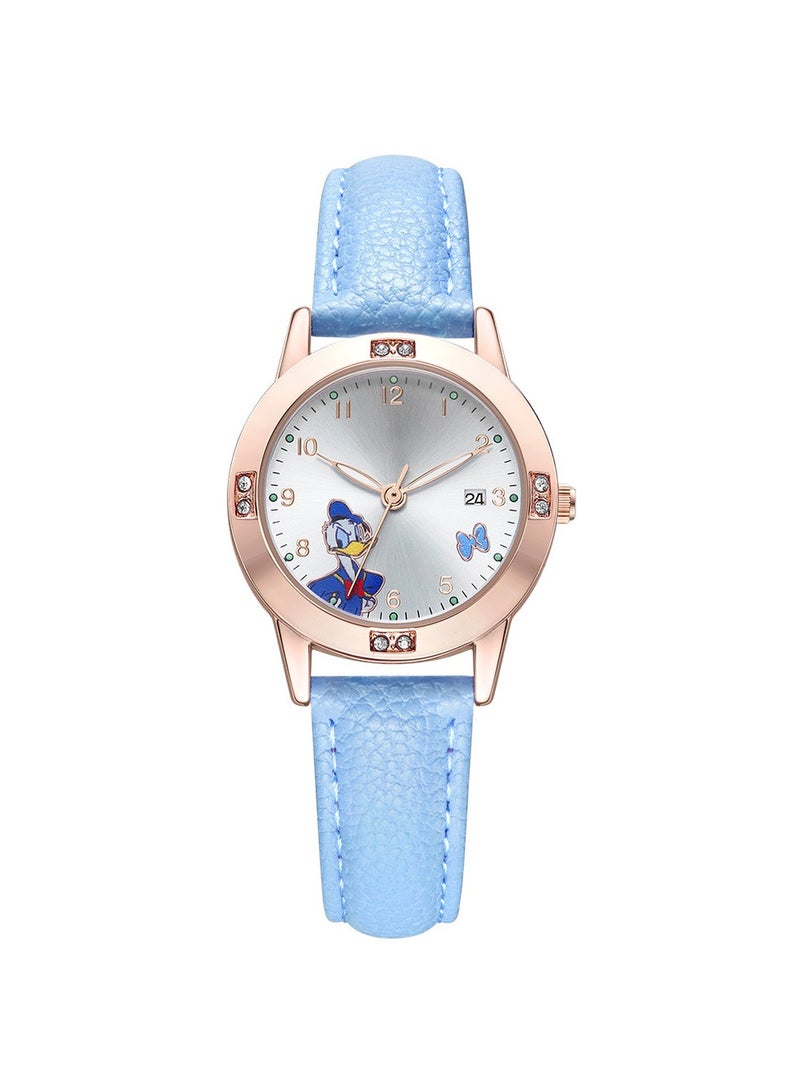 Girls Minnie Donald Duck Fashion Trend Quartz Watch
