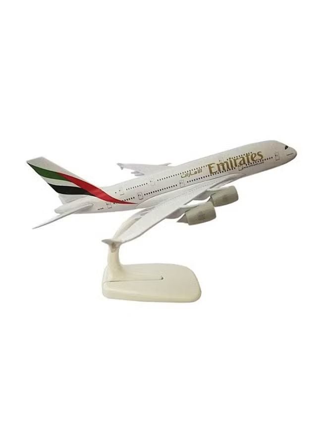 Emirates Airbus A380 Aircraft Model