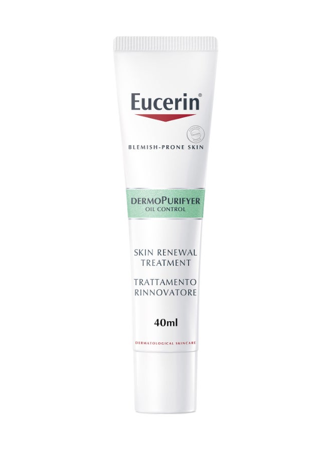 Dermopurifyer Oil Control Skin Renewal Treatment Face Serum For Blemish And Acne-Prone Skin With Hydroxy Complex Clear 40ml