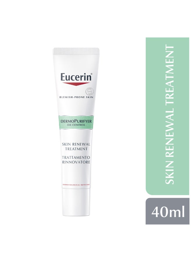 Dermopurifyer Oil Control Skin Renewal Treatment Face Serum For Blemish And Acne-Prone Skin With Hydroxy Complex Clear 40ml