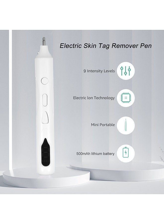 Electric Skin Tag Remover Pen Mole Remover Multi Speed Level Adjustable USB Charging Dark Spot Removal Skin Repair Kit