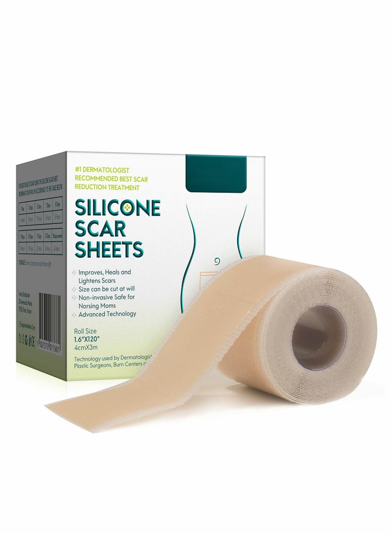 Silicone Scar Sheets, Silicone Gel for Scars, Silicone Scar Strips for Acne and Keloid