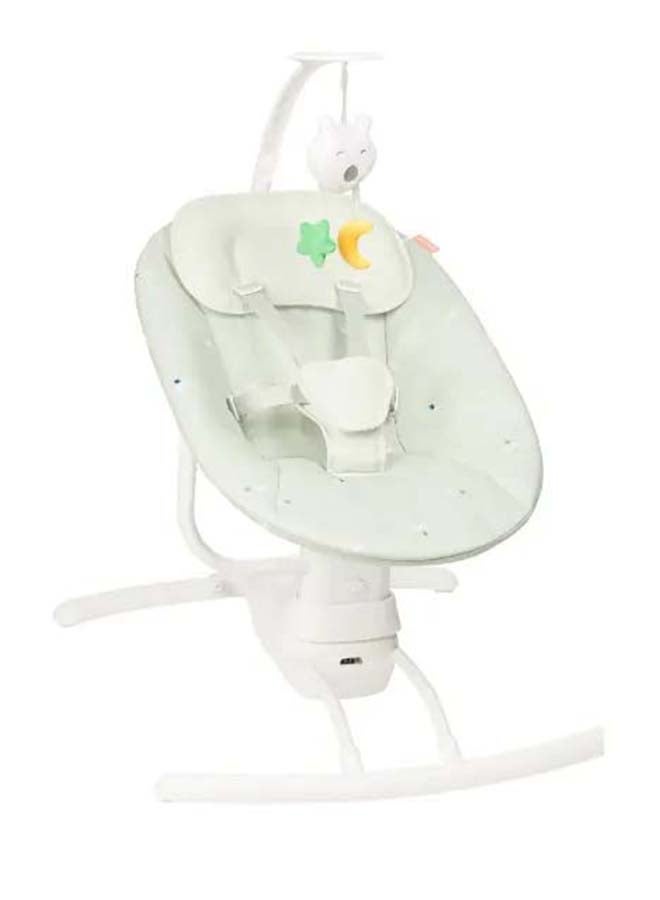 Lateral Nursery Baby Swing With Remote Control
