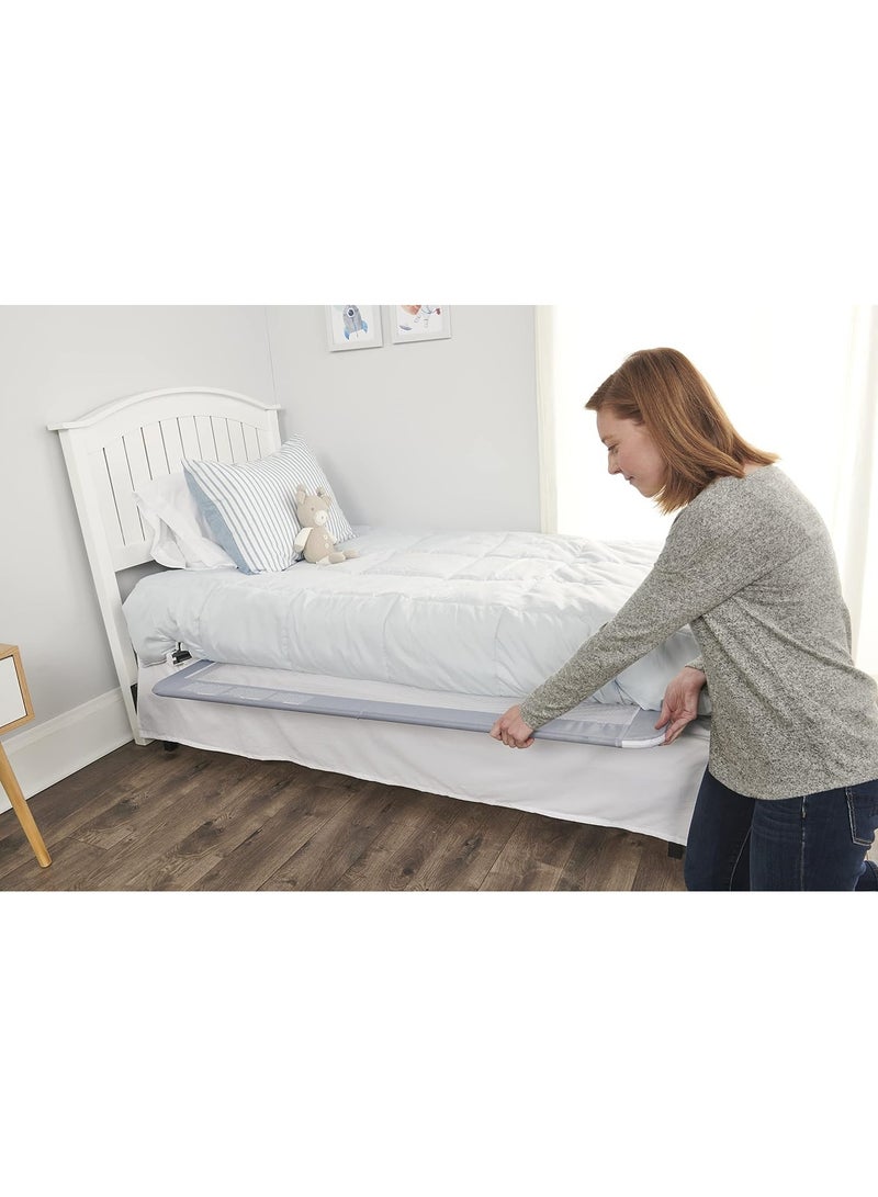 Hideaway 137cm Extra Long X 51cm High Bed Rail | Safety Guard for Kids | Foldable, Secure & Easy to Install | Reinforced Anchor System | Fits Twin, Full & Queen Beds | No Tools Needed