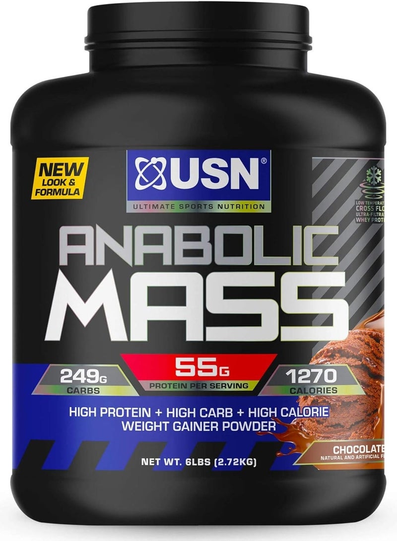 USN Anabolic Mass Chocolate Flavor 2.72kg