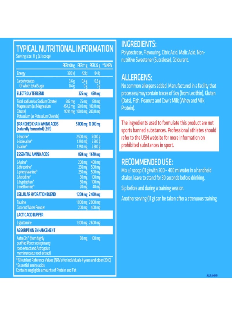 All9 Amino Nectarine Flavor 330G