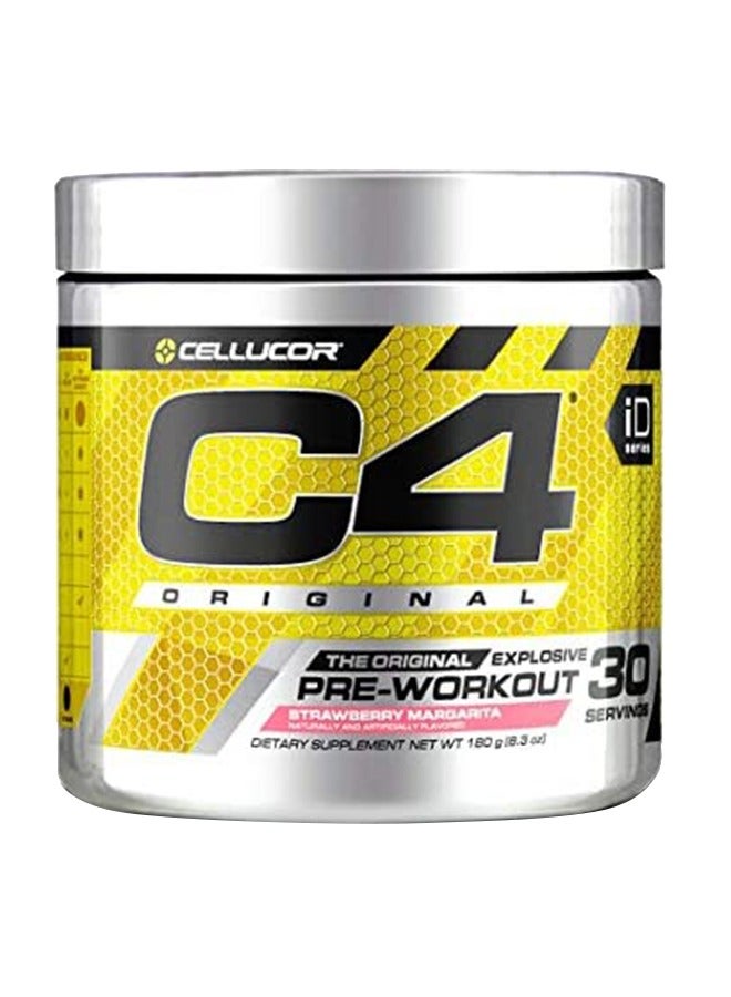 C4 Original Idseries Pre-Workout, Strawberry Margarita, 30 Servings, 180g