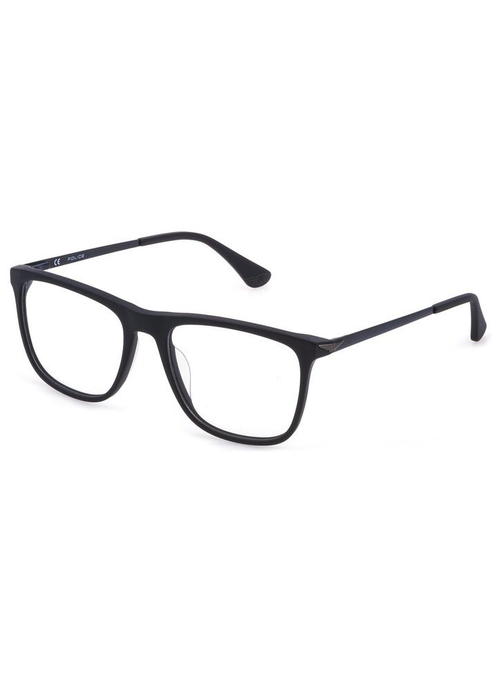 Men's Square Eyeglass Frame - VPLD05 06QS 55 - Lens Size: 55 Mm