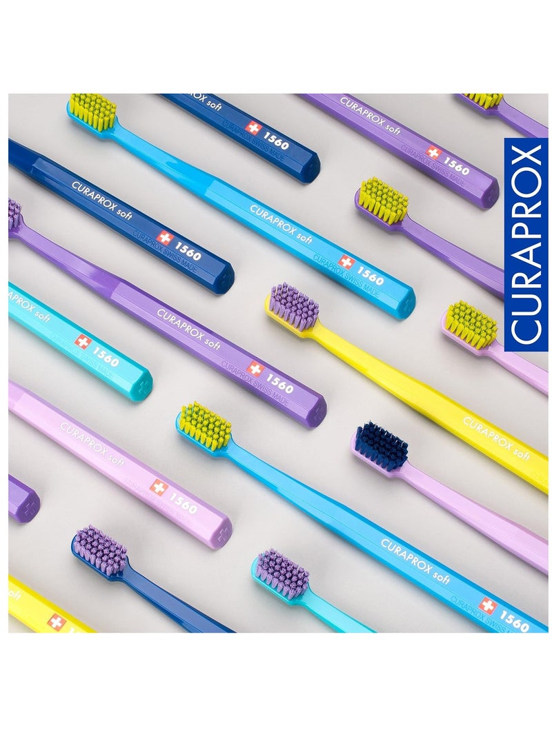 Curaprox CS 1560 Soft Toothbrush,1 Unit