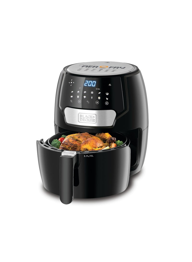 Aero Fry fryer 13*1 - 13 frying programs - digital - touch 3.7 L 1500 W AF4037 Black