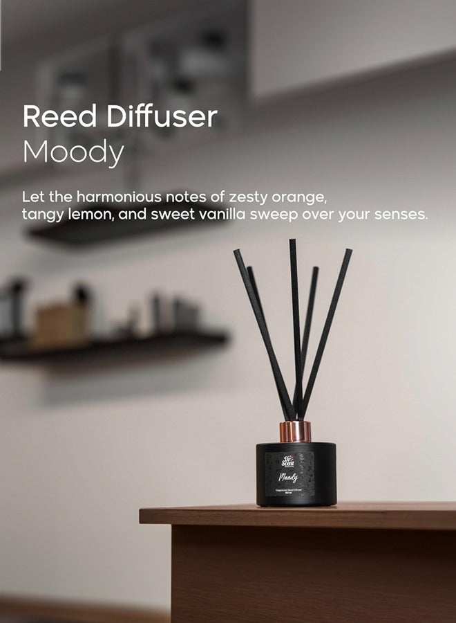 Breeze of Joy Reed Diffuser | A Symphony of Joyful Scents for Your Space - 150ml (MOODY)