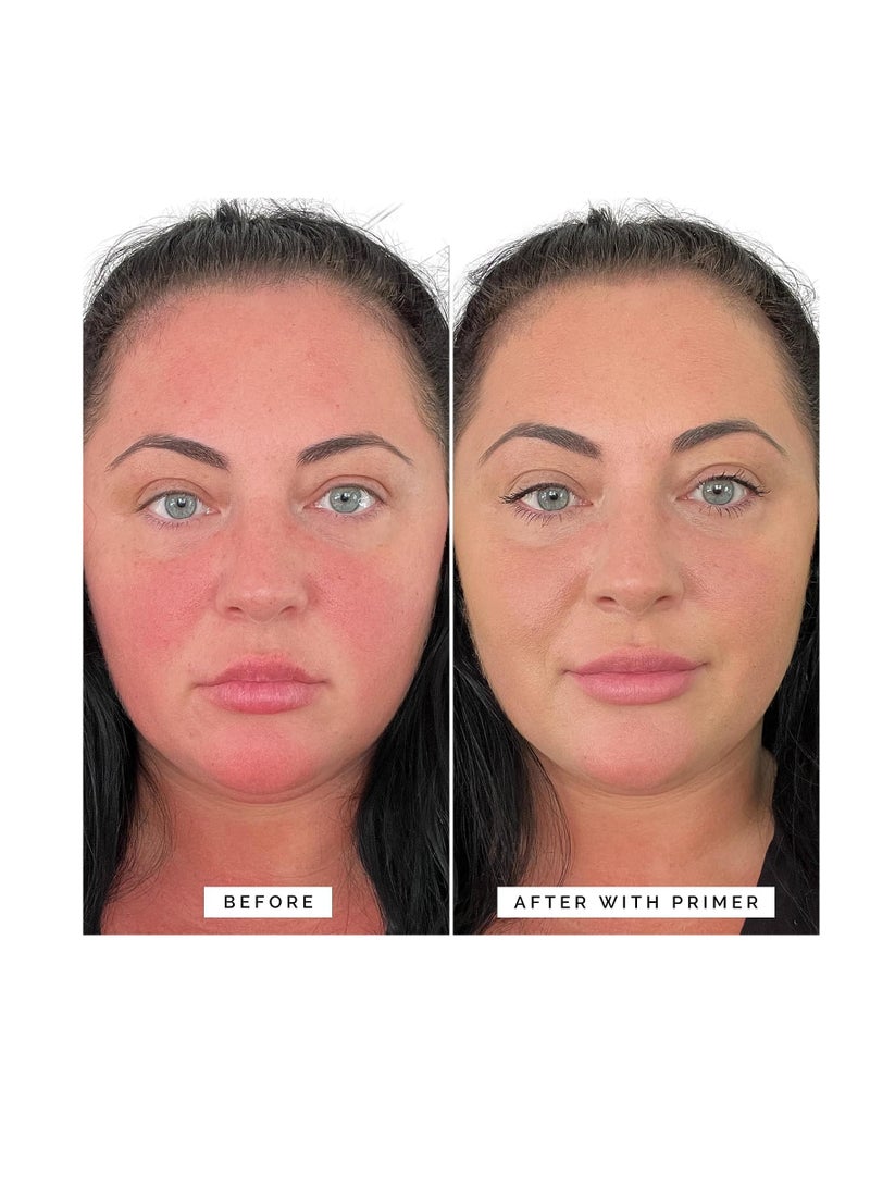 Elizabeth Mott Thank Me Later Color Correcting Face Primer w Niacinamide, Neutralizes Uneven Skin Tone and Facial Redness - Grips Makeup for Long-Lasting Wear and a Hydrating Glow - Cruelty-Free, 30g