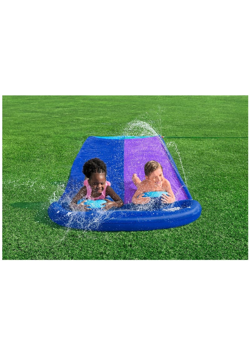 Bestway H2OGO Lunar Launch Double Water Slide 4.88m