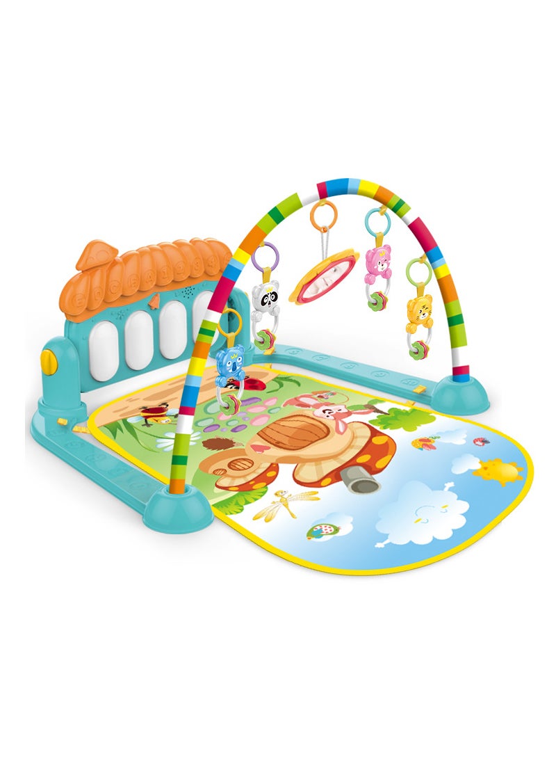 Piano Play Mat Center With Melodies Rattle