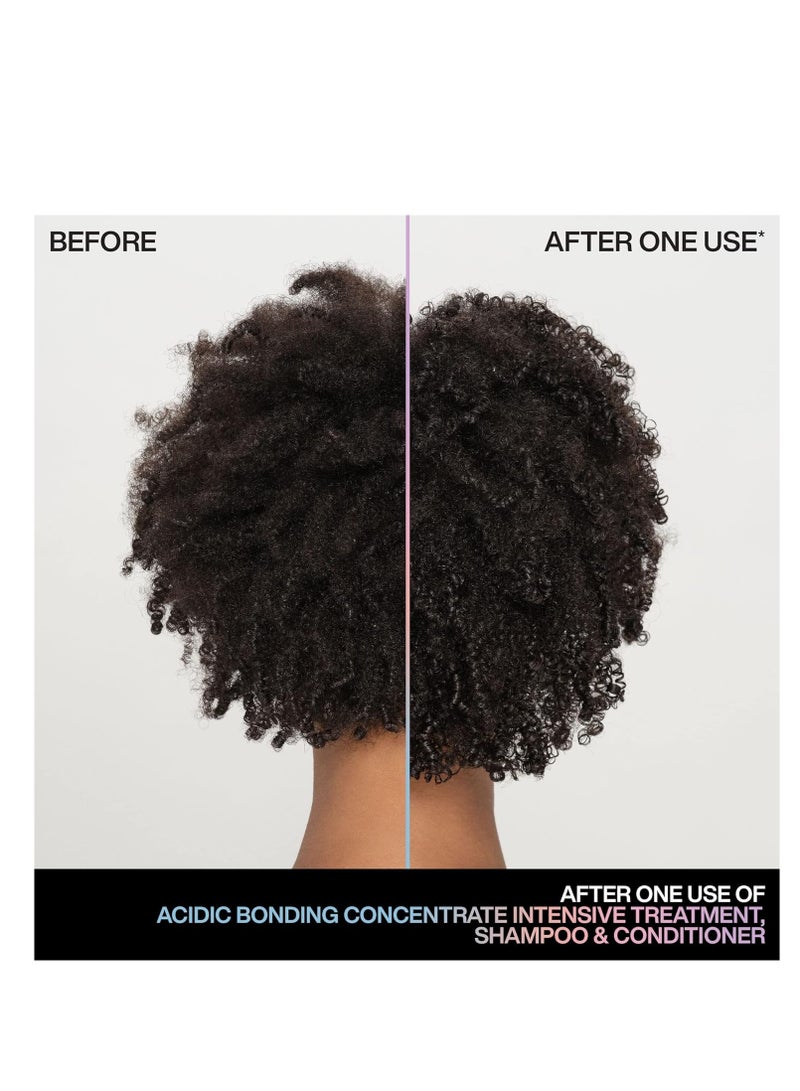 REDKEN Bonding Shampoo & Conditioner Set for Damaged Hair Repair | Acidic Bonding Concentrate | Sulfate-Free | Repairs Bleached or Color-Treated Hair | For All Hair Types