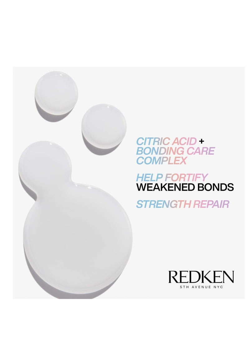 REDKEN Bonding Shampoo & Conditioner Set for Damaged Hair Repair | Acidic Bonding Concentrate | Sulfate-Free | Repairs Bleached or Color-Treated Hair | For All Hair Types