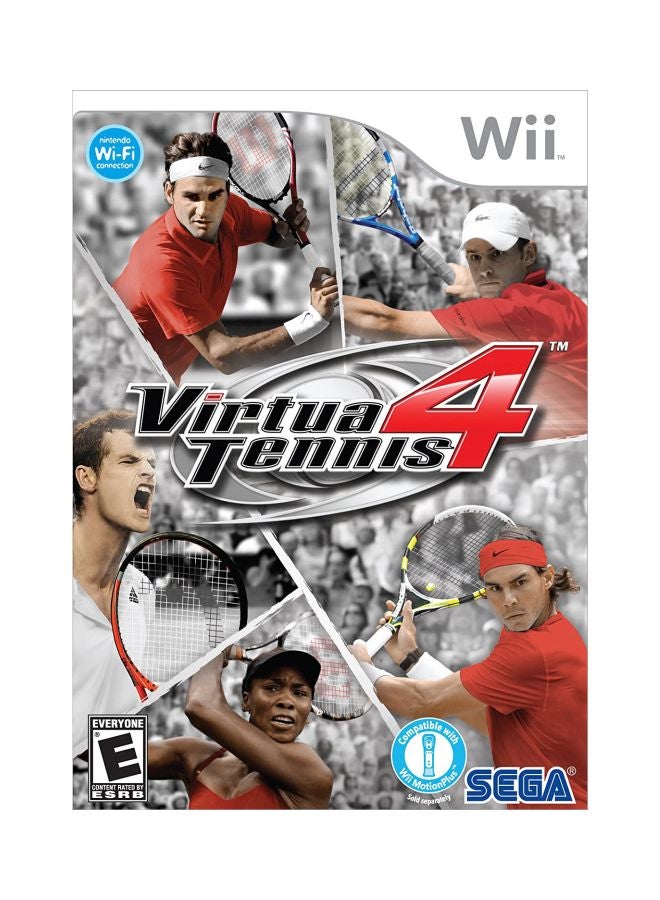 Virtua Tennis 4 - Nintendo Wll - sports - nintendo_wii