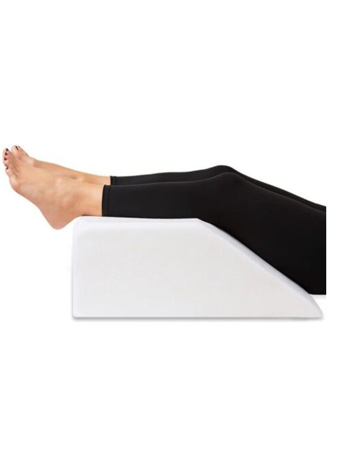 Deep Sleep Leg Elevation Memory Foam With Removeable, Washable Cover - Elevated Pillows For Sleeping, Blood Circulation, Leg Swelling Relief And Sciatica Pain Relief (Standard: 8