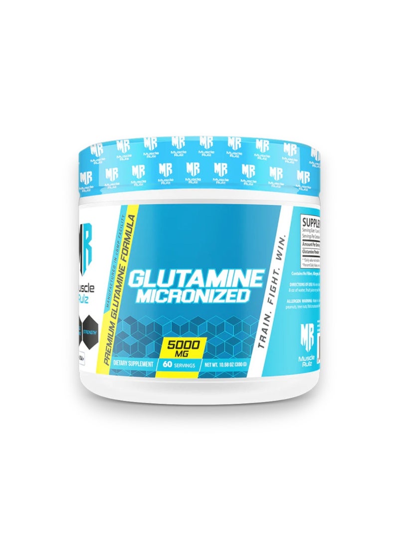 Glutamine Micronized, 5000mg, Premium Glutamine Formula, 60 Servings