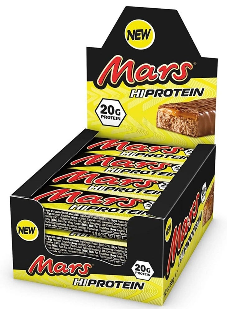 Mars Hi Protein Bar 59 gram Pack of 12