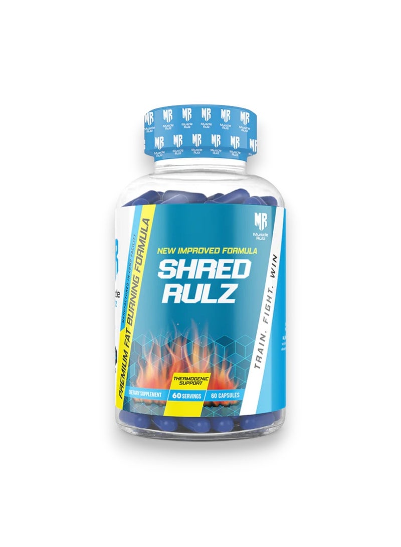 Sherd Rulz, Thermogenic Support, Premium Fat Burning Formula, 60 Servings