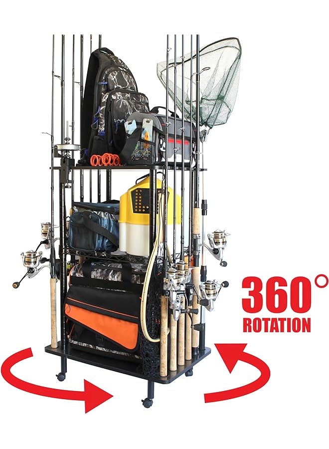 Creek Creations Fishing Rod Holder And Tackle Storage Racks