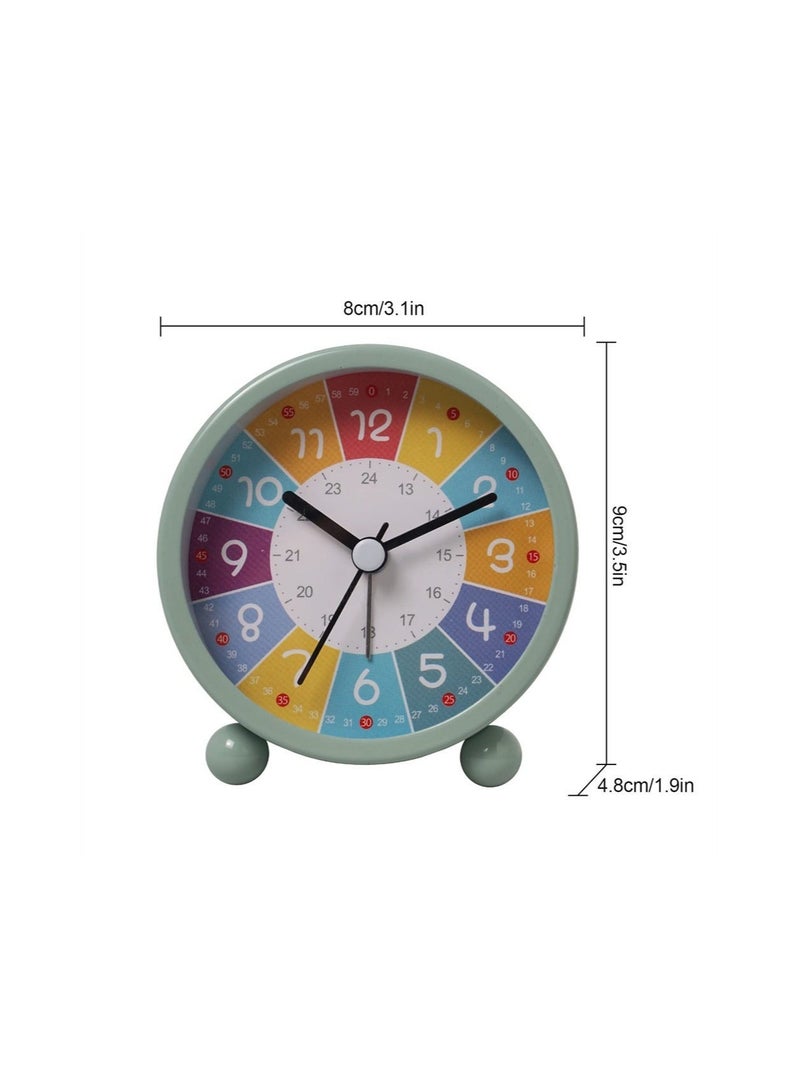 Children's Alarm Clock, Metal Digital Silent With Night Light, 3 Inch Cartoon Sleep Trainer Clock (Green) KSA | Riyadh, Jeddah</title><meta name=