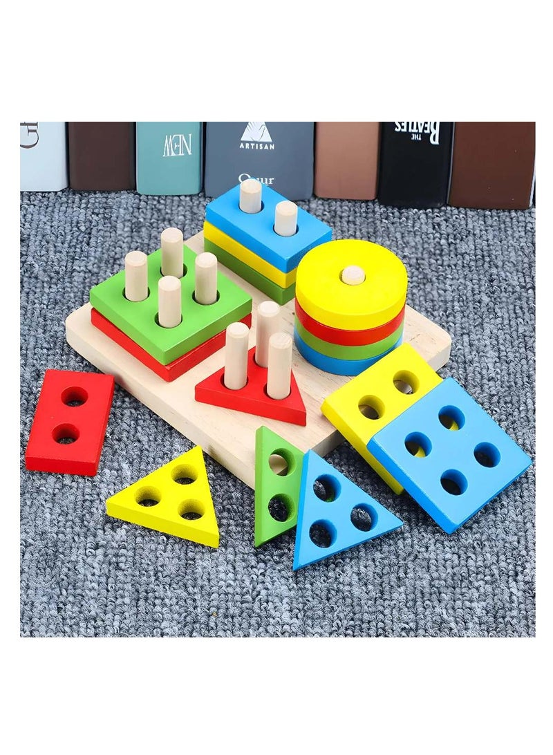 Geometry shape blocks set